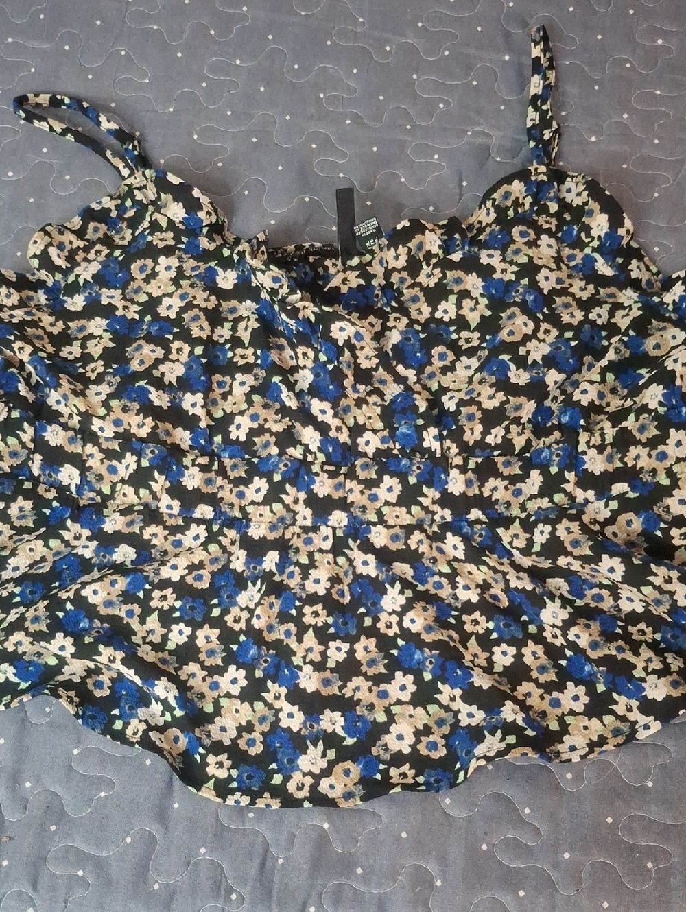 Vero Moda Floral Spaghetti Strap Cami Top size XL